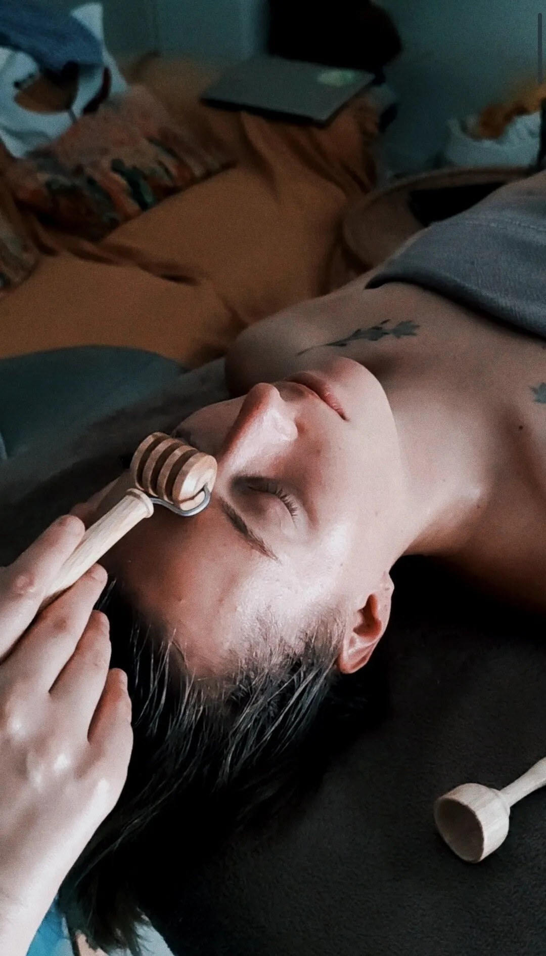 Massage mad&eacute;rotherapie visage